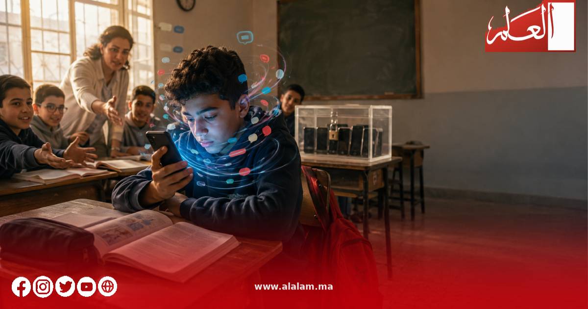 المدارس الأوروبية والأمريكية بدأت تستعيد تلامذتها من قبضة الهواتف الذكية.. ماذا عن أطفالنا؟