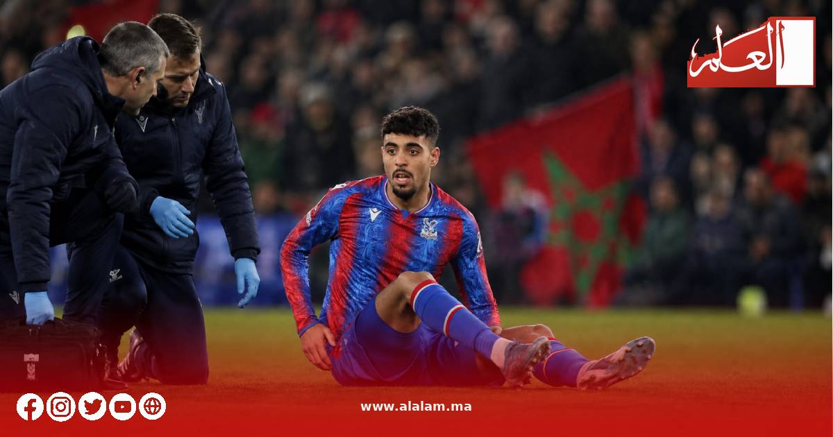 إصابة في الرباط الصليبي تُبعد شادي رياض عن المنتخب المغربي