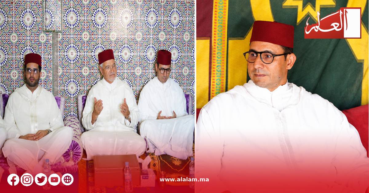 الحاجب الملكي يسلم هبة ملكية لشرفاء زاوية سيدي عبد العزيز بن يفو