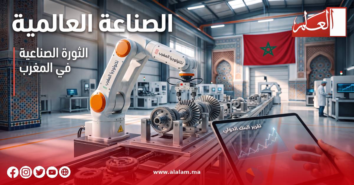 البنك الدولي: المغرب يرسخ مكانته في سلاسل القيمة الصناعية تتقدمهما مكونات السيارات والطيران