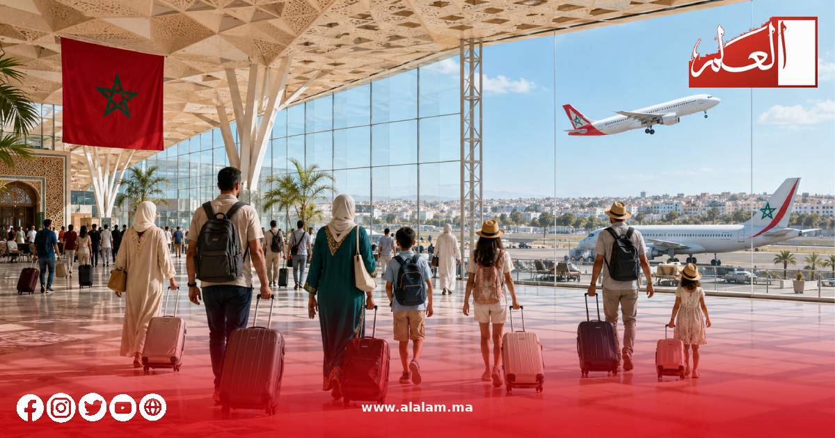 مطارات المغرب تسجل صيفاً قياسياً في حركة المسافرين