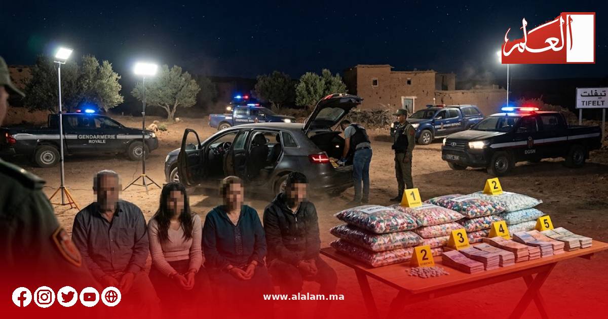 تفكيك شبكة عائلية لتسويق المهلوسات