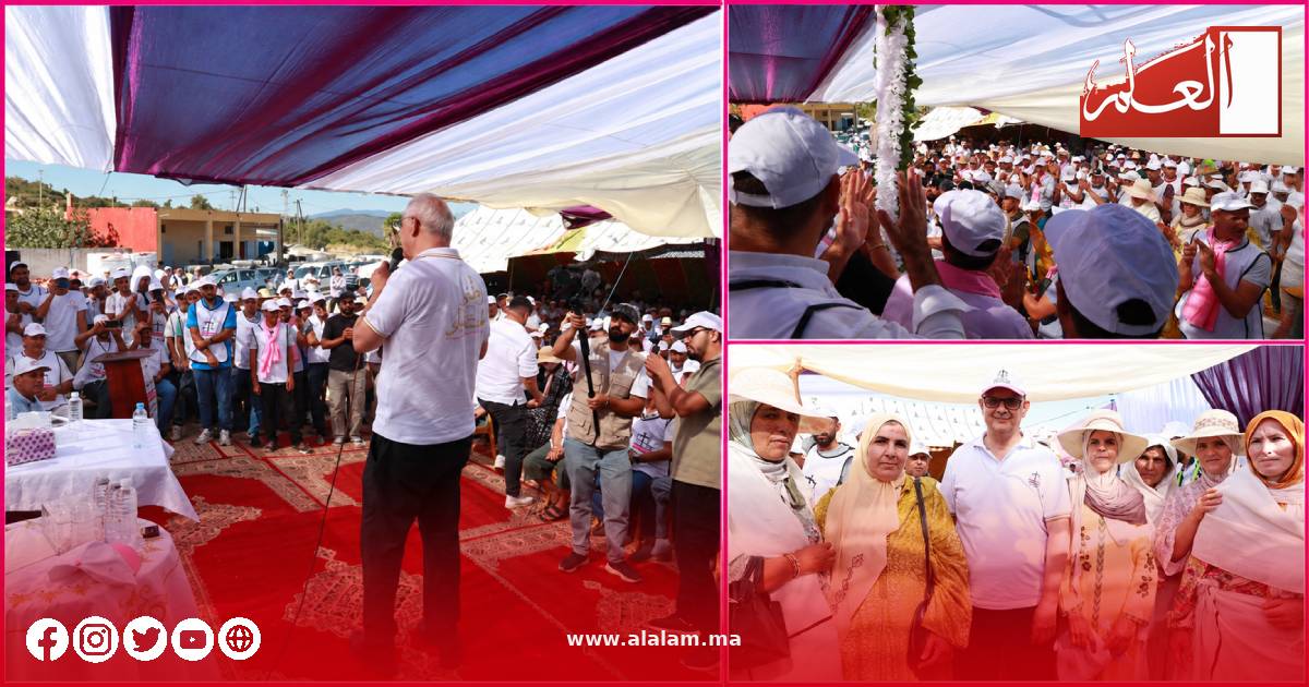 حضور واسع في زعرورة ورسائل تضع الماء والسقي وفك العزلة في صدارة الأولويات
