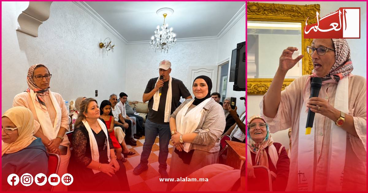 جانب من الكلمات والنقاشات التي شهدها اللقاء التواصلي