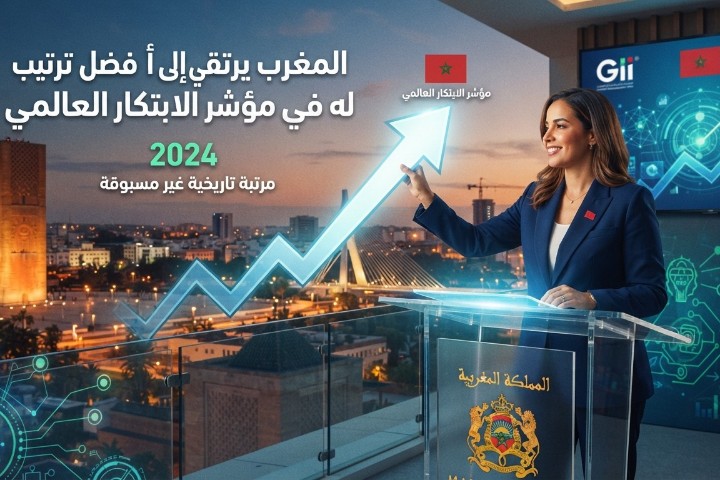 المغرب يرتقي إلى أفضل ترتيب له في مؤشر الابتكار العالمي