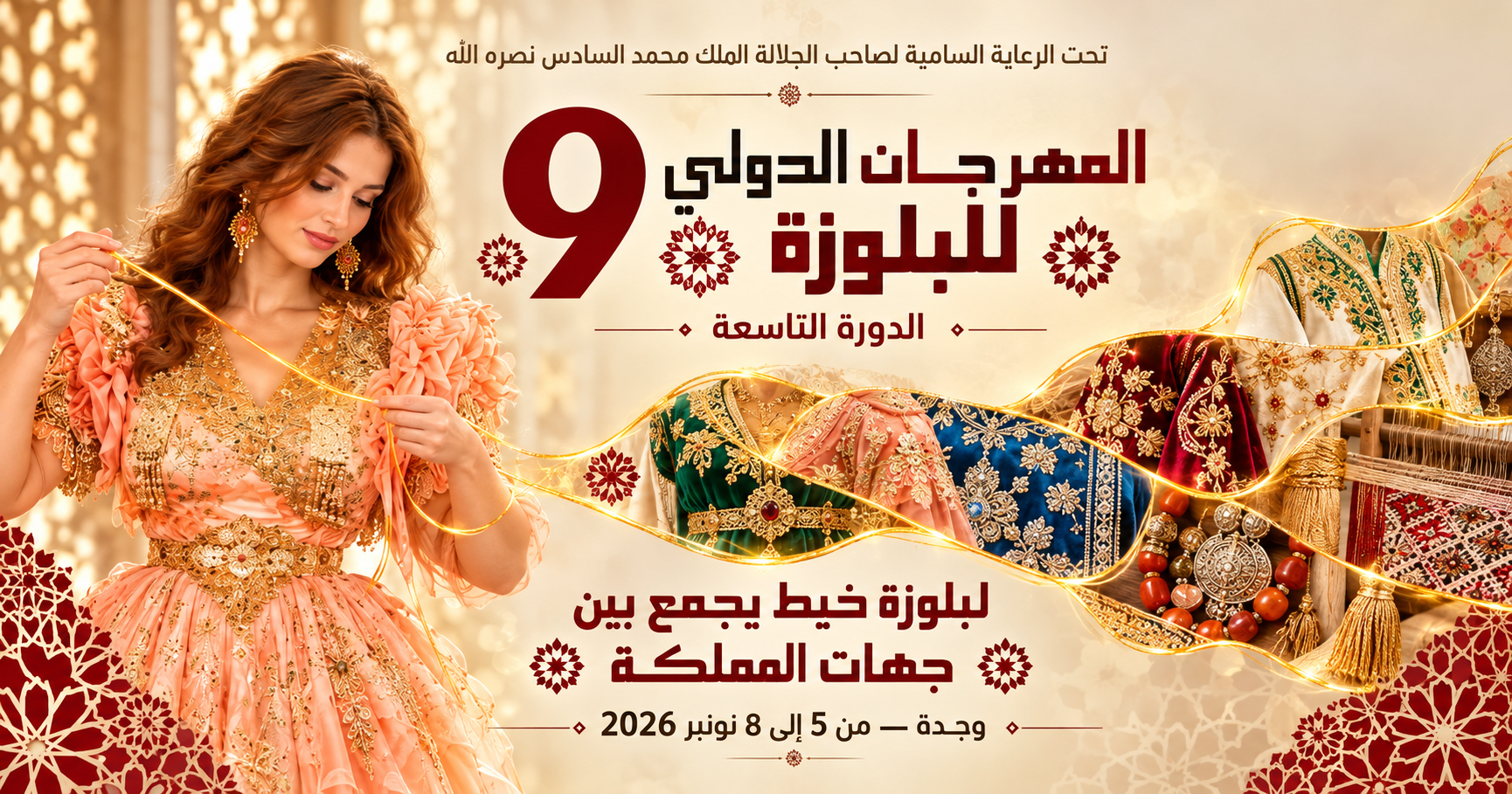 البلوزة الوجدية… خيط من التراث يجمع جهات المملكة