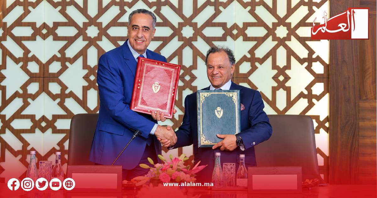 حموشي والقطبي خلال توقيع شراكة لحماية التراث الوطني وتأمين المتاحف