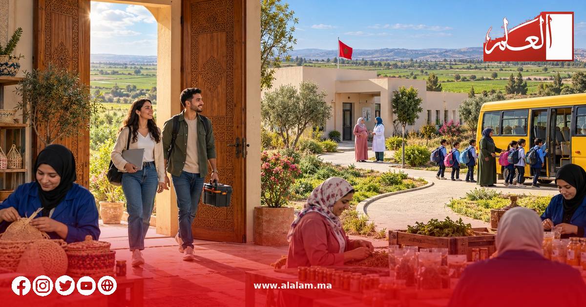 دعم الشباب والتعاونيات وصحة الأم والطفل والتمدرس ضمن مشاريع التنمية البشرية بالقنيطرة