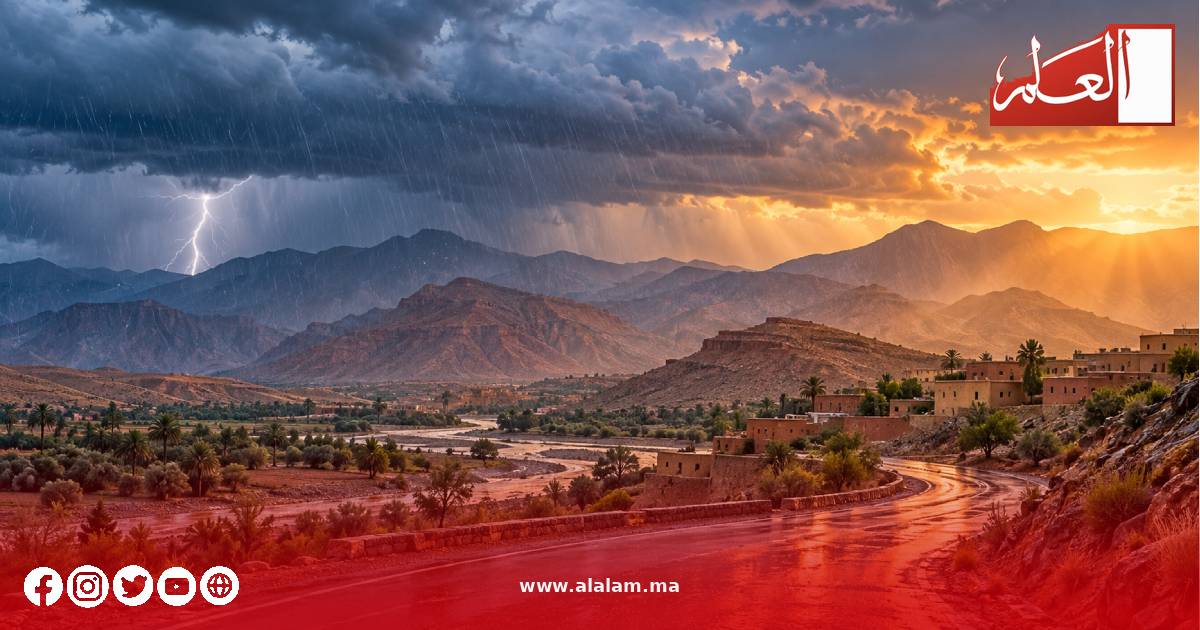زخات رعدية مرتقبة بستة أقاليم مغربية تستدعي اليقظة
