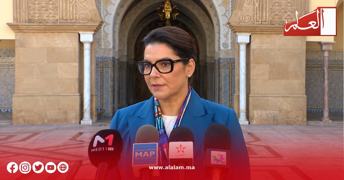 فاطمة الزهراء المنصوري في أول تصريح صحفي عقب تعيين أعضاء حكومتها