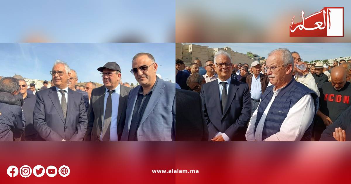حضور حزبي ومدني واسع في وداع نور الدين الشنكاشي بمقبرة المجاهدين بطنجة