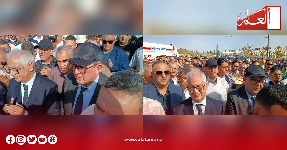 حضور حزبي ومدني واسع في وداع نور الدين الشنكاشي بمقبرة المجاهدين بطنجة