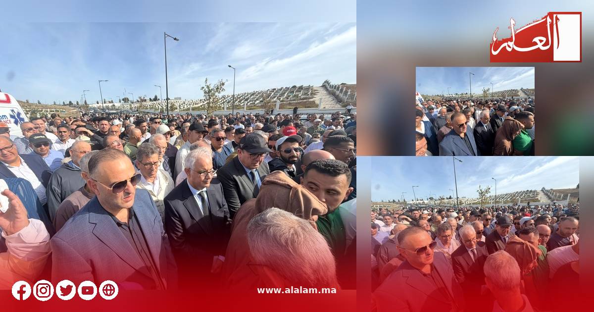 حضور حزبي ومدني واسع في وداع نور الدين الشنكاشي بمقبرة المجاهدين بطنجة
