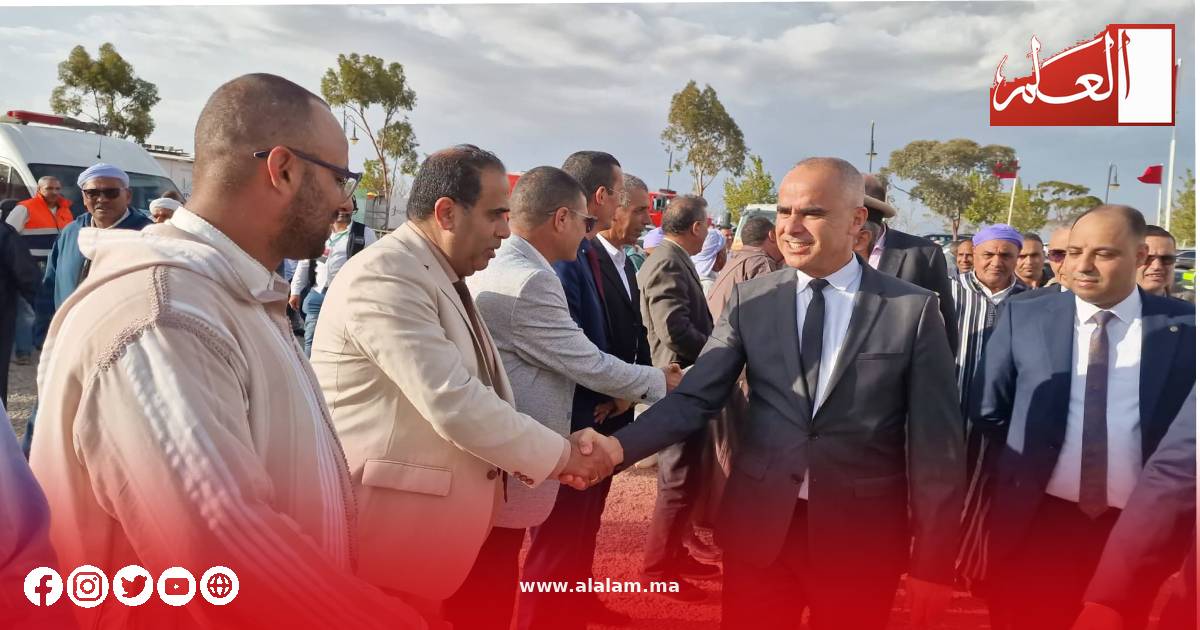 عامل إقليم جرسيف يحتفي بعيد الوحدة