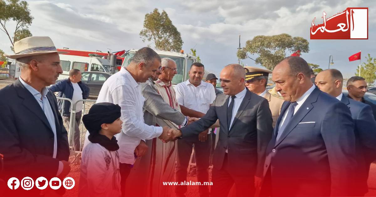 عامل إقليم جرسيف يحتفي بعيد الوحدة