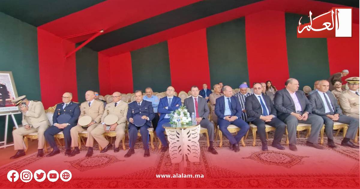 عامل إقليم جرسيف يحتفي بعيد الوحدة