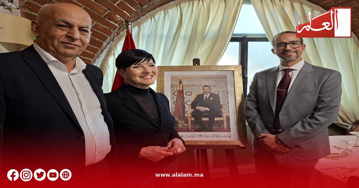 احتفاء الجالية المغربية بتورينو بعيد الوحدة بحضور القنصل العام