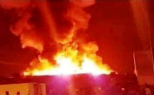 بالفيديو.. الإعلام الجزائري يُحول حريق بجوطية إلى قصف حربي بـ«الكركرات»