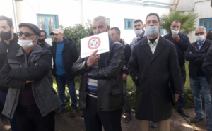 مدراء المؤسسات التعليمية بإقليم العرائش في برنامج نضالي منذ أول أمس