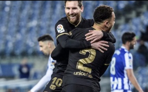 برشلونة يدك شباك سوسيداد بسداسية ويسترجع وصافة الليغا