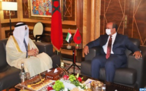 الأخ ميارة يجري مباحثات مع سفير الإمارات العربية المتحدة بالمغرب 