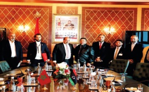 رئيس مجلس المستشارين يستقبل وفدا عن المجلس الوطني للحريات العامة وحقوق الإنسان في ليبيا
