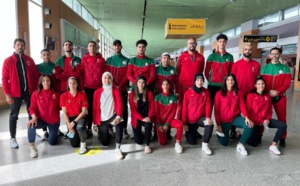 المنتخب المغربي للتايكوندو يحط الرحال ببلغاريا لخوض منافسات بطولة "راموس صوفيا"
