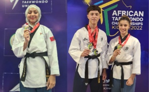 المغرب يحصد ذهبية وفضيتين في البطولة الأفريقية للتايكوندو