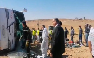 خريبكة.. مصرع 15 شخصا في حادث انقلاب حافلة للمسافرين