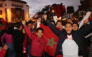 فرحة هيستيرية للجماهير المغربية بتأهل الأسود