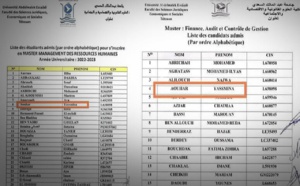 كلية العلوم بتطوان تخرج عن صمتها في فضيحة نجاح طالبة بمسلكين للماستر