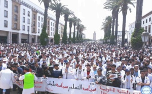 أساتذة التعاقد يلوحون بالتصعيد