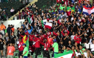 حضور جماهيري غفير في افتتاح بطولة العالم المدرسية لكرة القدم