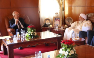 وزير الأوقاف المغربي يستقبل وفدا رفيع المستوى  من مؤسسة حلف الفضول الجديد