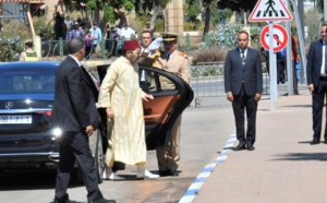الأمير مولاي رشيد يشيع جنازة كريمة محمد بن عبد الكريم الخطابي