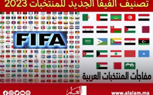 ترتيب المنتخبات العربية في تصنيف الـ"فيفا" الختامي لعام 2023