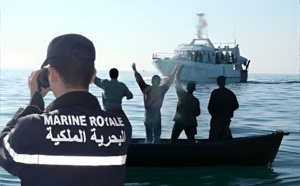 البحرية الملكية تقدم المساعدة لـ51 مرشحا للهجرة السرية