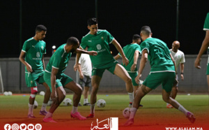 المنتخب المغربي يجري اليوم آخر التحضيرات لمواجهة جنوب إفريقيا..