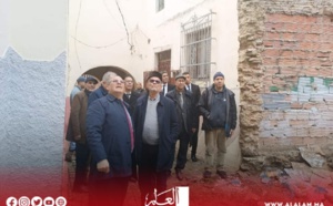 سوء أحوال الطقس يدفع بعامل إقليم العرائش لتفقد النسيج العتيق بالقصر الكبير