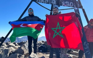 مسلم أفندييف مواطن أذربيجاني يتسلق أعلى قمة في المغرب
