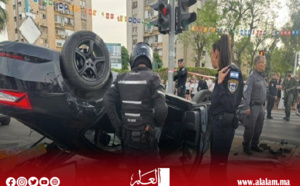 تعرض الوزير الإسرائيلي المتطرف إيتمار بن غفير لحادث أدى لانقلاب سيارته