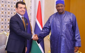 رئيس جمهورية غامبيا يستقبل المدير العام للإيسيسكو في بانجول