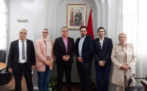 رئيس جماعة مرتيل يستقبل المقيم الدائم الجديد لمؤسسة كونراد أديناور المغرب