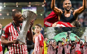 الكعبي يدخل تاريخ الكرة المغربية بعد قيادته أولمبياكوس للفوز بدوري المؤتمر الأوروبي