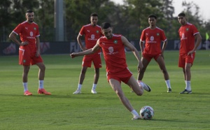 المنتخب المغربي مكتمل الصفوف يواصل التحضير لمباراتي زامبيا والكونغو