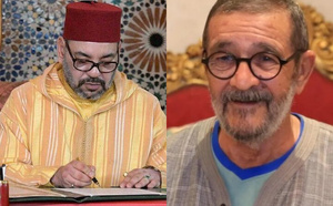 جلالة الملك يواسي أفراد أسرة المرحوم مصطفى الزعري