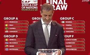 المغرب يصطدم بمالي وزامبيا وجزر القمر في أمم إفريقيا 2025