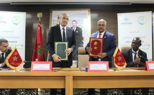 التوقيع بمدينة العيون على اتفاقية شراكة استراتيجية بين الاتحاد الإفريقي للتعاضد ومجموعة أكديطال