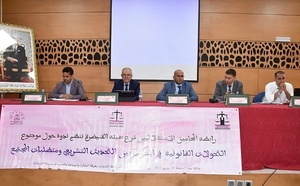 رابطة المحامين الاستقلاليين فرع القنيطرة تناقش "التحولات القانونية في المغرب"