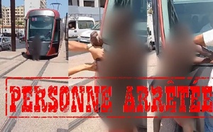 شبه عارٍ يعرقل سير الطرامواي بالبيضاء.. والأمن يتدخل ويُحيله على المستشفى النفسي